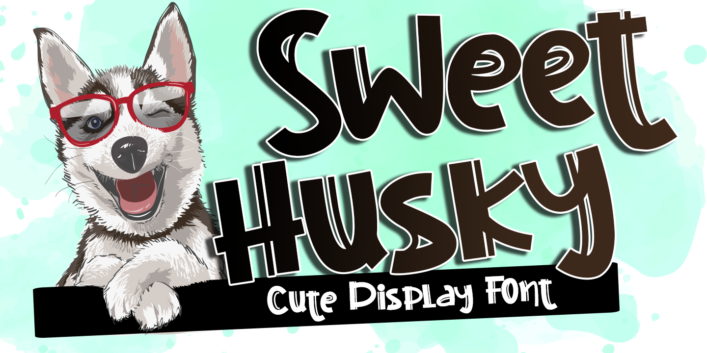 Example font Sweet Husky #1